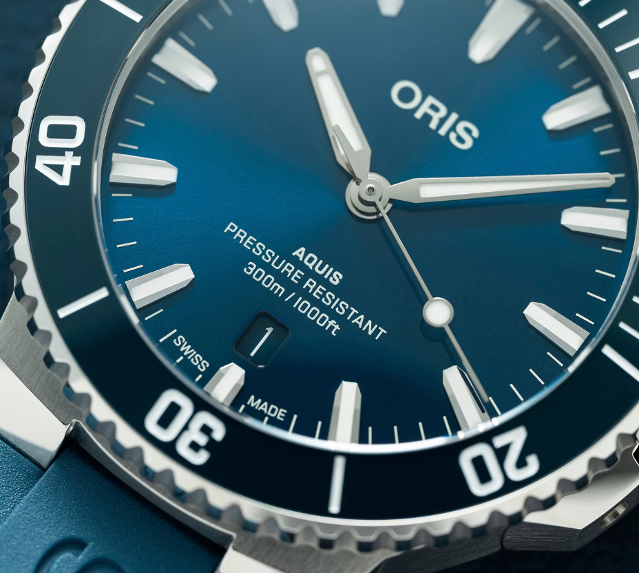 Часы ORIS  Мужские швейцарские часы, автоматический механизм, сталь, 41,5 мм